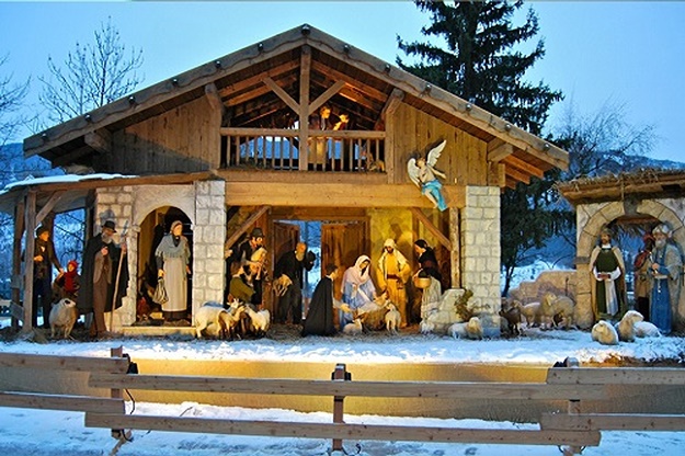 Mô phỏng nơi Chúa ra đời đêm Giáng Sinh