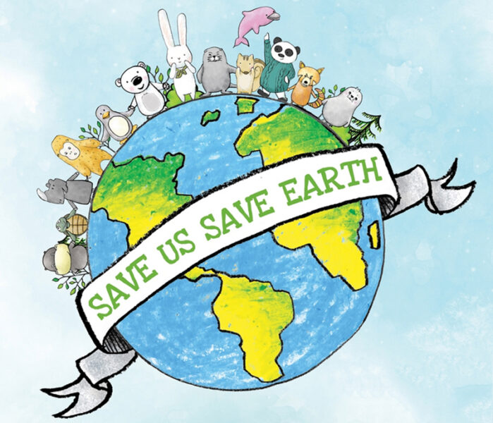 Biểu tượng cứu môi trường là cứu trái đất