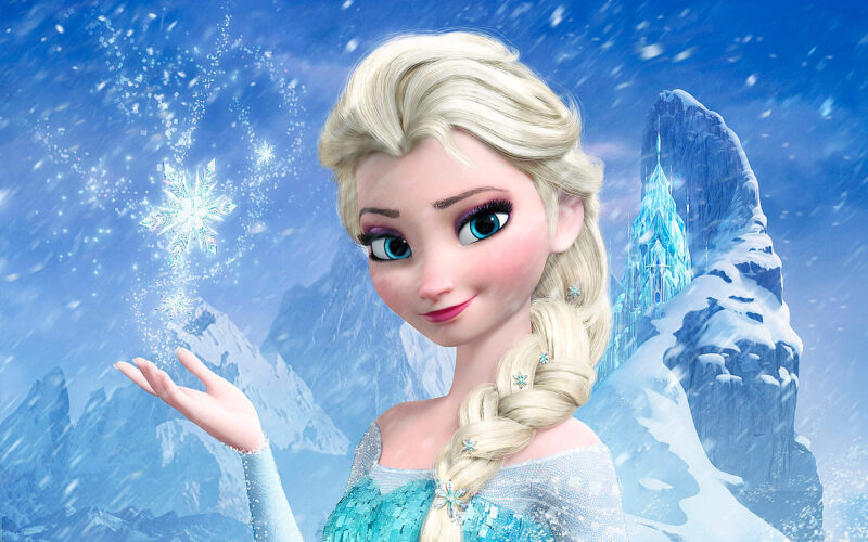 Ảnh công chúa Elsa xinh đẹp quyền lực