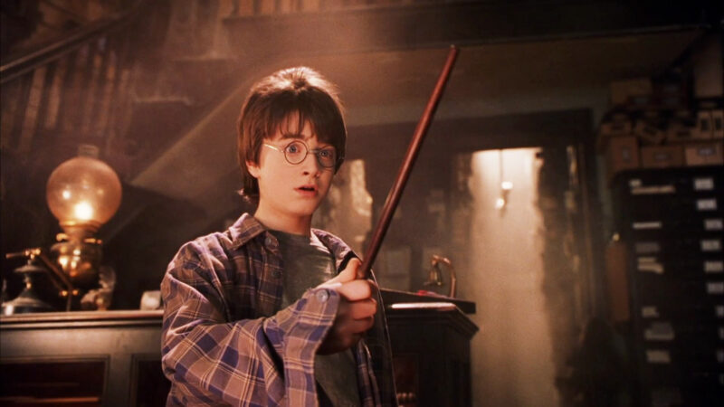 Harry potter cùng cây đúa phép