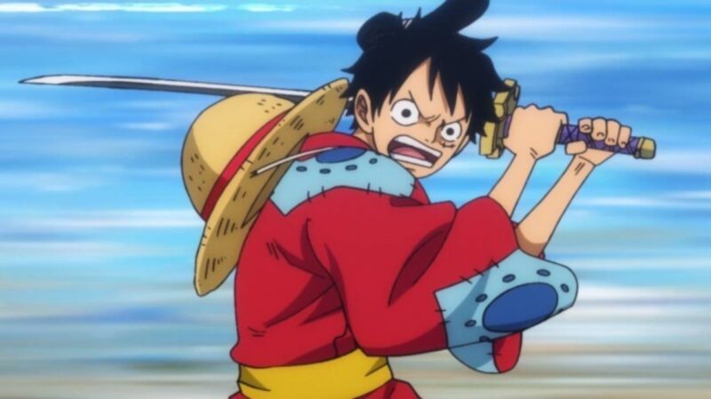 Luffy cầm kiếm cực ngầu