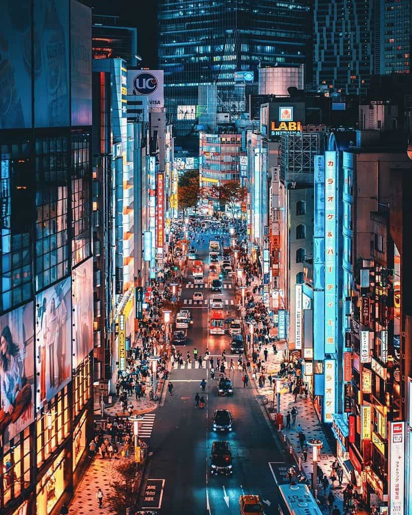 Nhật bản về đêm