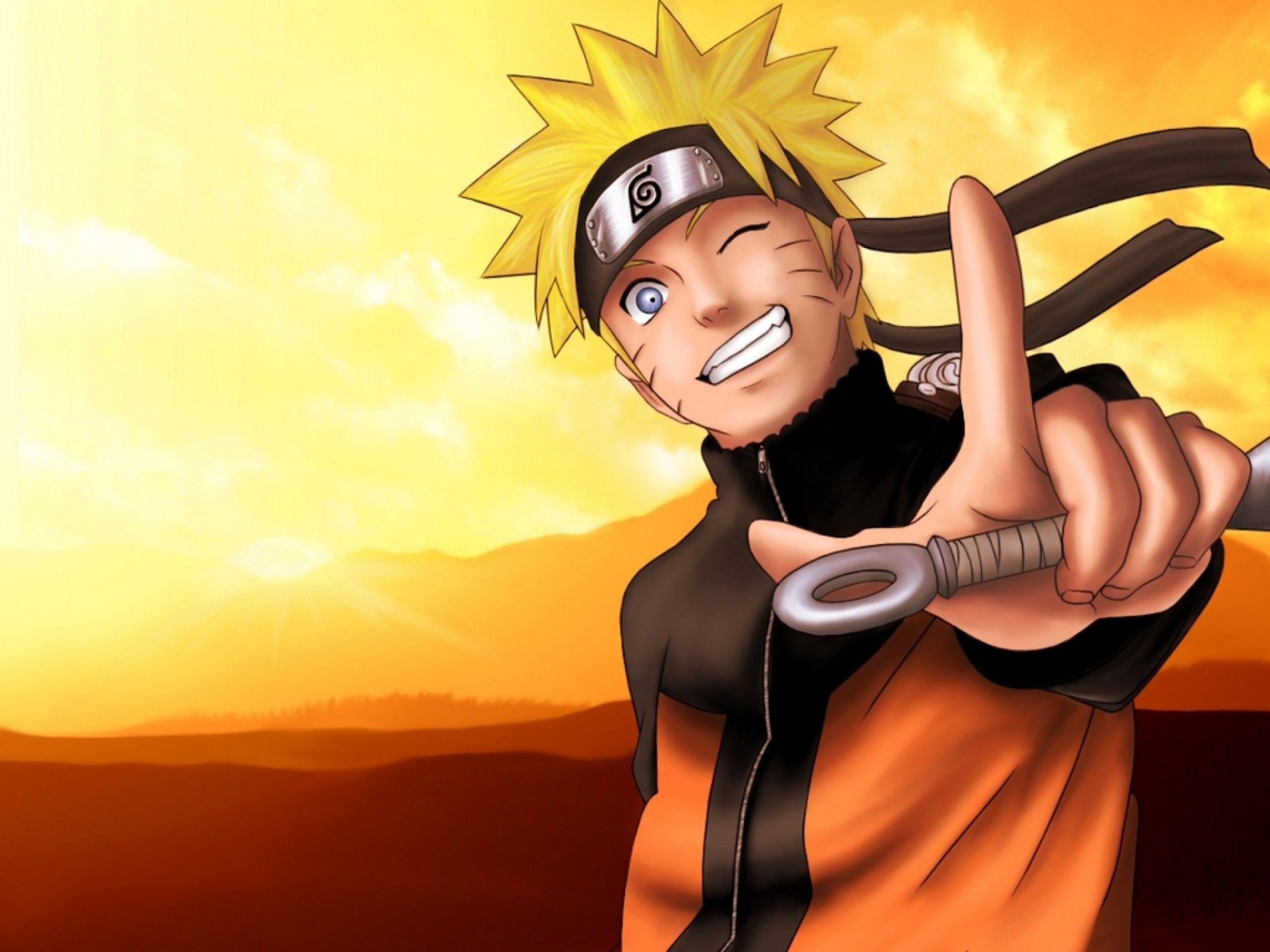 Naruto ngầu đang cười