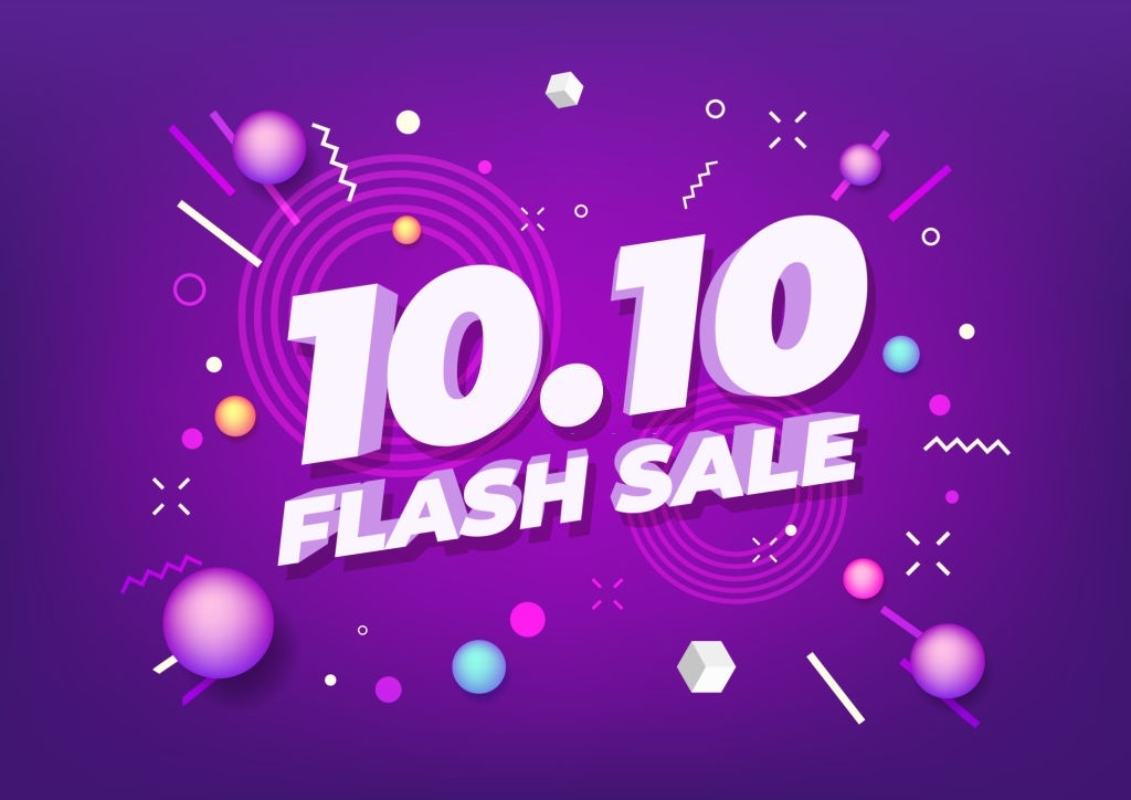 flash sale 10 tháng 10