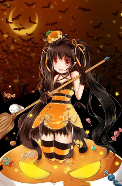Khám Phá Nhiều Hơn 96 Hình Nền Anime Halloween Tuyệt Vời Nhất -  Thdonghoadian
