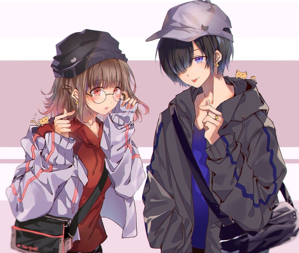 Hai người bạn thân anime vừa đáng yêu vừa cool ngầu