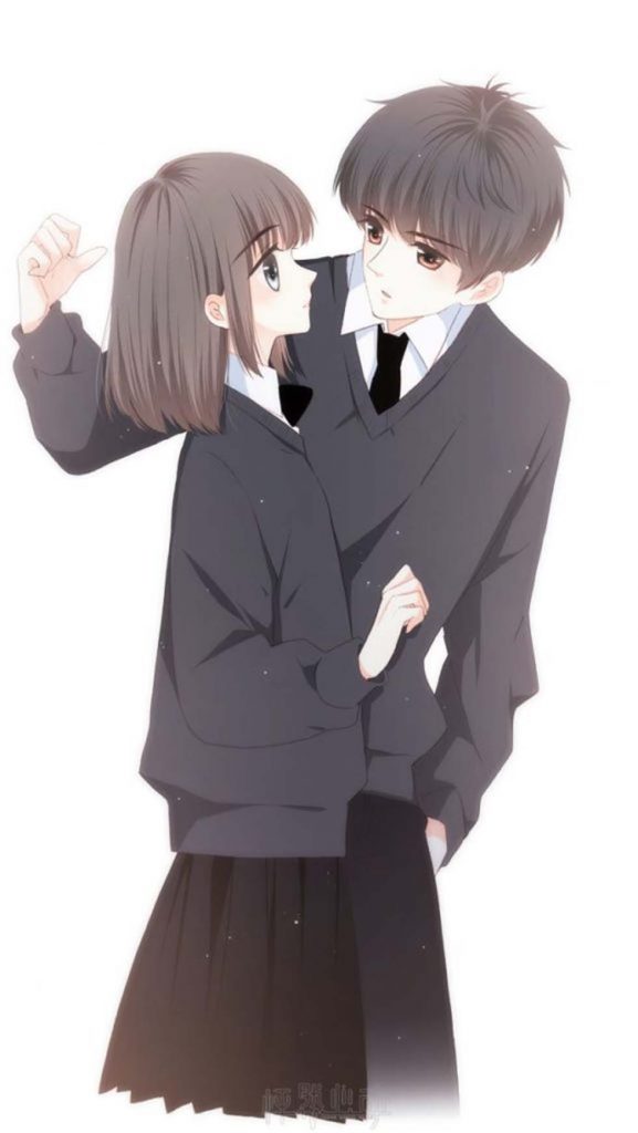 Cặp đôi học sinh anime cưa cẩm nhau siêu dễ thương