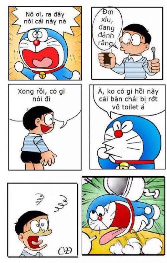 Cười xĩu với Doraemon và Nôbita