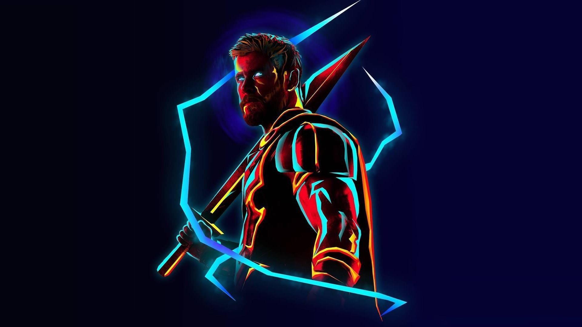 Ảnh 3D người hùng Thor