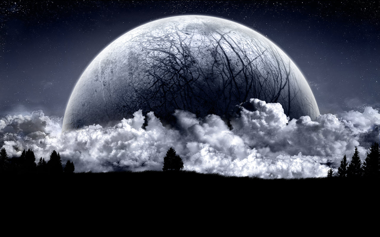 Hình nền : Taenaron, 3D, Mặt trăng, Đám mây, nghệ thuật số 1920x1080 -  truthanddelusion - 1150234 - Hình nền đẹp hd - WallHere
