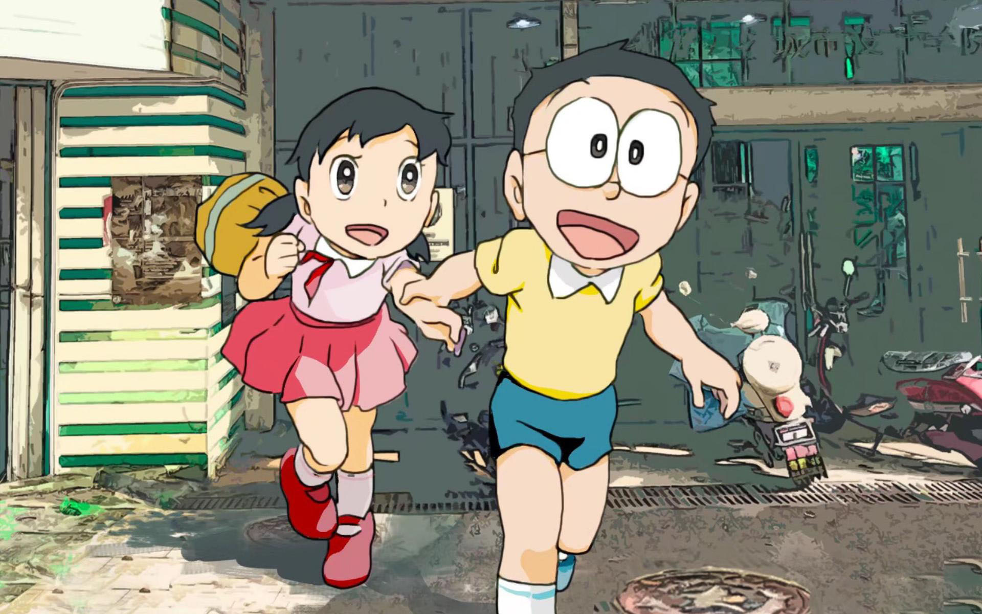 Hình ảnh Nobita đẹp, cute, hoạt hình siêu cấp đáng yêu