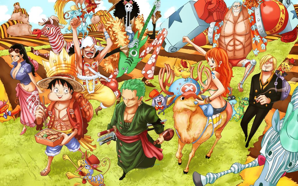 Hình ảnh One Piece đẹp, siêu chất và Tất cả thành viên trên thuyền của Luffy