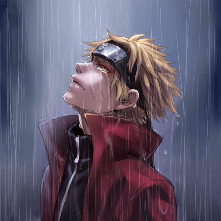 Ảnh Naruto dưới mưa